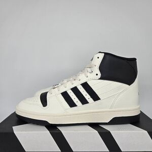 New Adidas Break Start Mid 'White Black' Women's Shoes Size 8